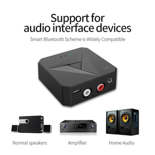 Bluetooth RCA/AUX-sovitin – NFC-anturi 1