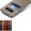 Compatible with Samsung Note8 case cover protection leather card visa mastercard - Grey Note8 6