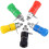 Binding Posts - 20Pcs 5 Color Banana Jack Socket Binding Post Female Socket Jack for 4MM Banana Plug Connectors 6