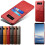 Compatible with Samsung Note8 case cover protection leather card visa mastercard - Grey Note8 3
