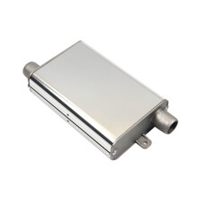 MoreChioce Aluminum Alloy Exhaust Pipe Noise Canceller Exhaust DB Killer for 2kw/3kw/5kw/8kw Parking Air Heaters Silver