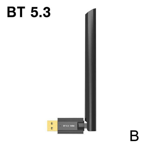 USB Bluetooth 5.1 5.3 Adapter 100M Long Range Bluetooth EDR Wireless For Pxpc S5S4