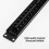 2X 19Inch 1U Cabinet Rack Pass-Through 24 Port CAT6 Patch Panel RJ45 Cable Adapter Jack Modular Frame 7