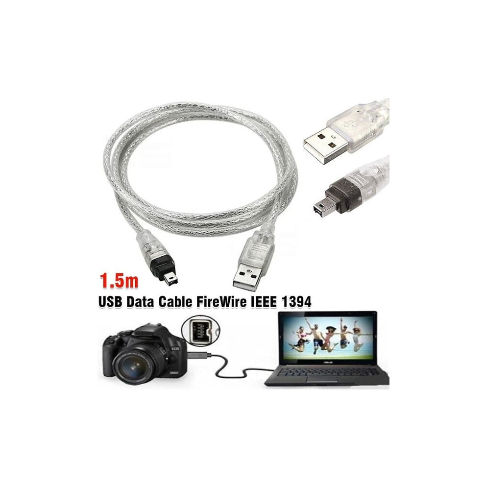 Mini Dv Minidv Usb Data Cable Firewire Ieee 1394 Hdv Camcorder For Pc Editing 9048212959472