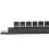 2X 19Inch 1U Cabinet Rack Pass-Through 24 Port CAT6 Patch Panel RJ45 Cable Adapter Jack Modular Frame 2