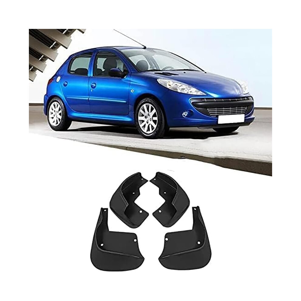 4Pcs Waterproof Scratchresistant Car Mud Flaps Fender Guards For 206 19982012 9450606272041