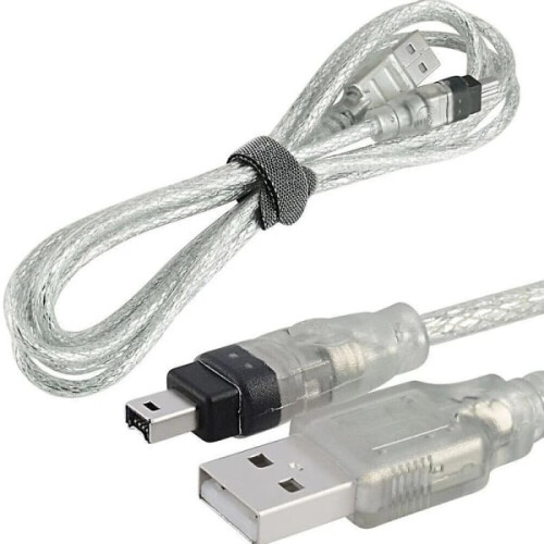 Mini DV MiniDV USB data cable FireWire IEEE 1394 HDV camcorder for PC editing 2