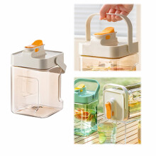 Liquidation ! Distributeur de boissons vert compatible avec réfrigérateur, idéal pour les fêtes et les activités de plein air, capacité de 3,8