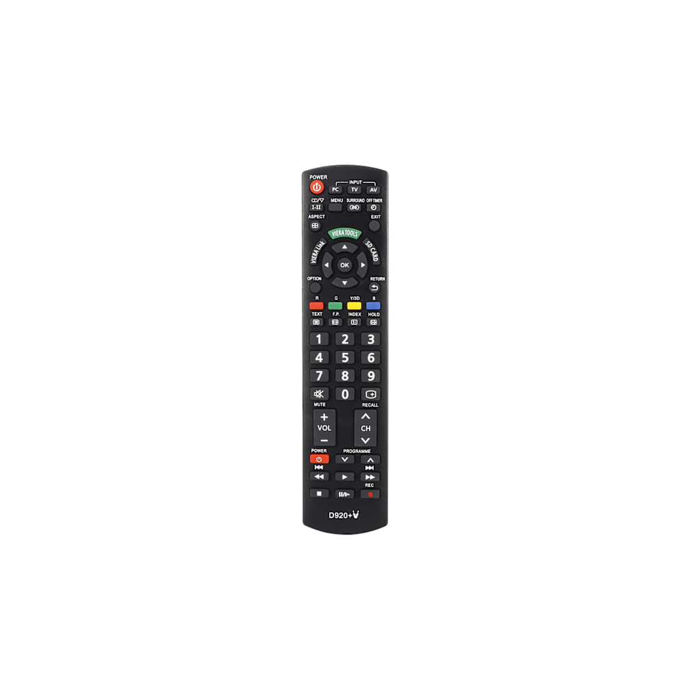 Universal Remote Control Compatible With Panasonic Tv, Works For All Compatible With Panasonic Plasma Viera Hdtv 3D Lcd Led Tv/Dvd/Av 9048212960782
