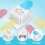 Wrvxzio3in1Craft Tag Punch, 1,5/2/2,5 ιντσών Χαρτί ετικετών δώρων για DIY έργα, δημιουργία καρτών, 5