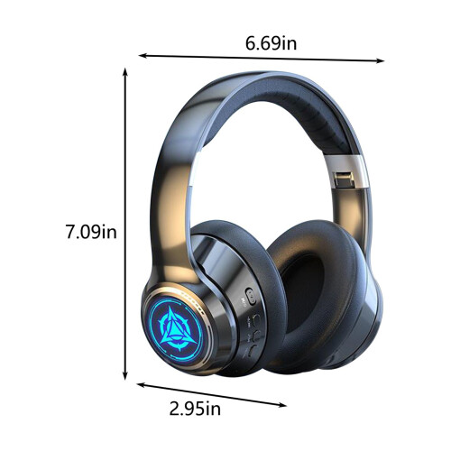 Ακουστικά Avtoify Bluetooth5.2Esports, χαμηλής καθυστέρησης, μπαταρία 20 ωρών, πτυσσόμενα και 2