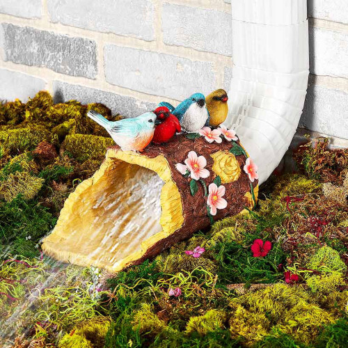Bird or Butterfly Down Spout Covers - Birds 1