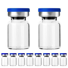 Sterile, leere Ampullen mit selbstheilendem Injektionsport, mit Aluminium-Kunststoff-Kappe, versiegelte leere Ampullen (5 ml, 10 Stück)