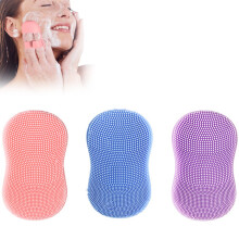 YangJinLian Silicone Face Scrubber Brush - Blackhead & Acne Removing Facial Cleansing Exfoliator with Precision Pore Cleansing Pads