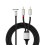 Cable de audio Jixopn macho a 2RCA macho compatible con iPhone/Android (para Lightning, 1 m) 4