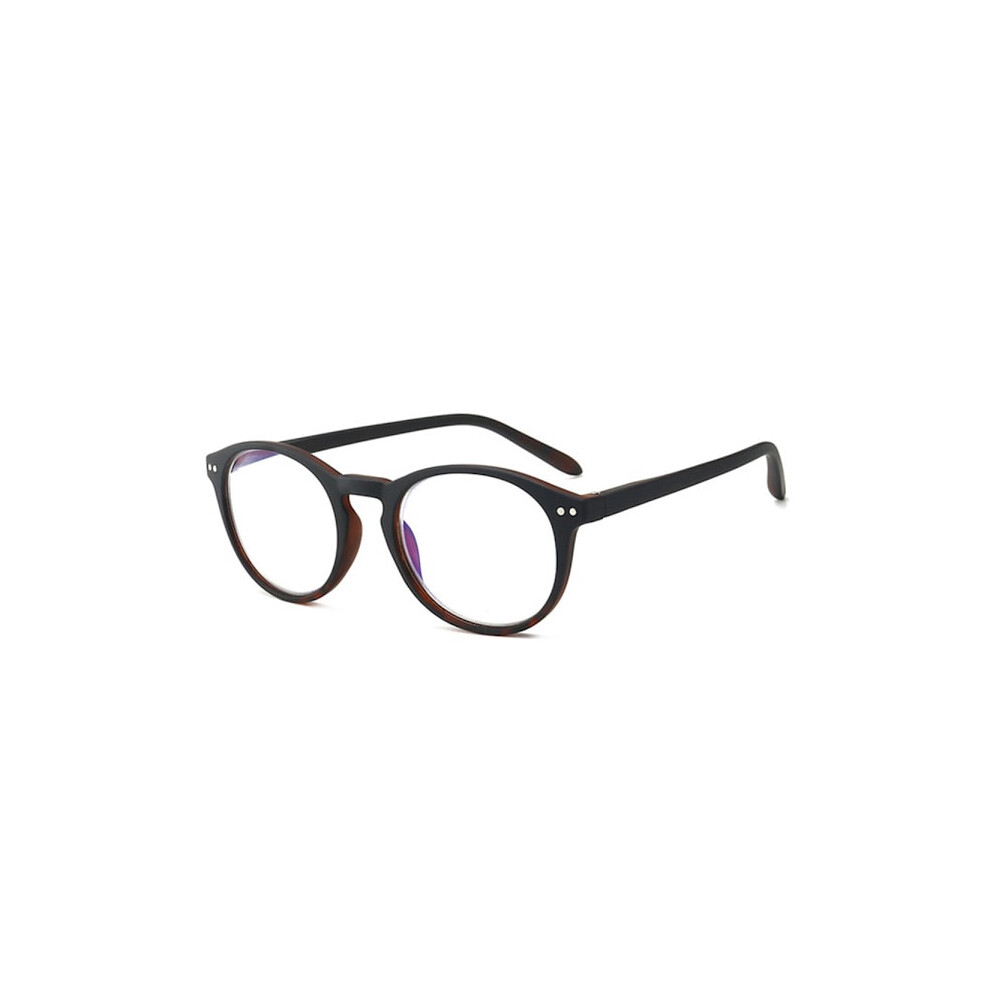 Comfortable Anti-Blue Light Reading Glasses Brown +1.5