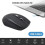 Wireless Computer Mouse – 6D Optical for Home and Office Black 4