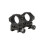 Theta Optics - Two-piece 25 mm sight rings for RIS rails (low) Black 1
