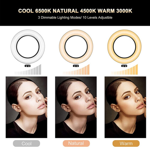 Lighting for Meetings 6 .3 Fill Beauty Video Broadcasting LED Camera White 1
