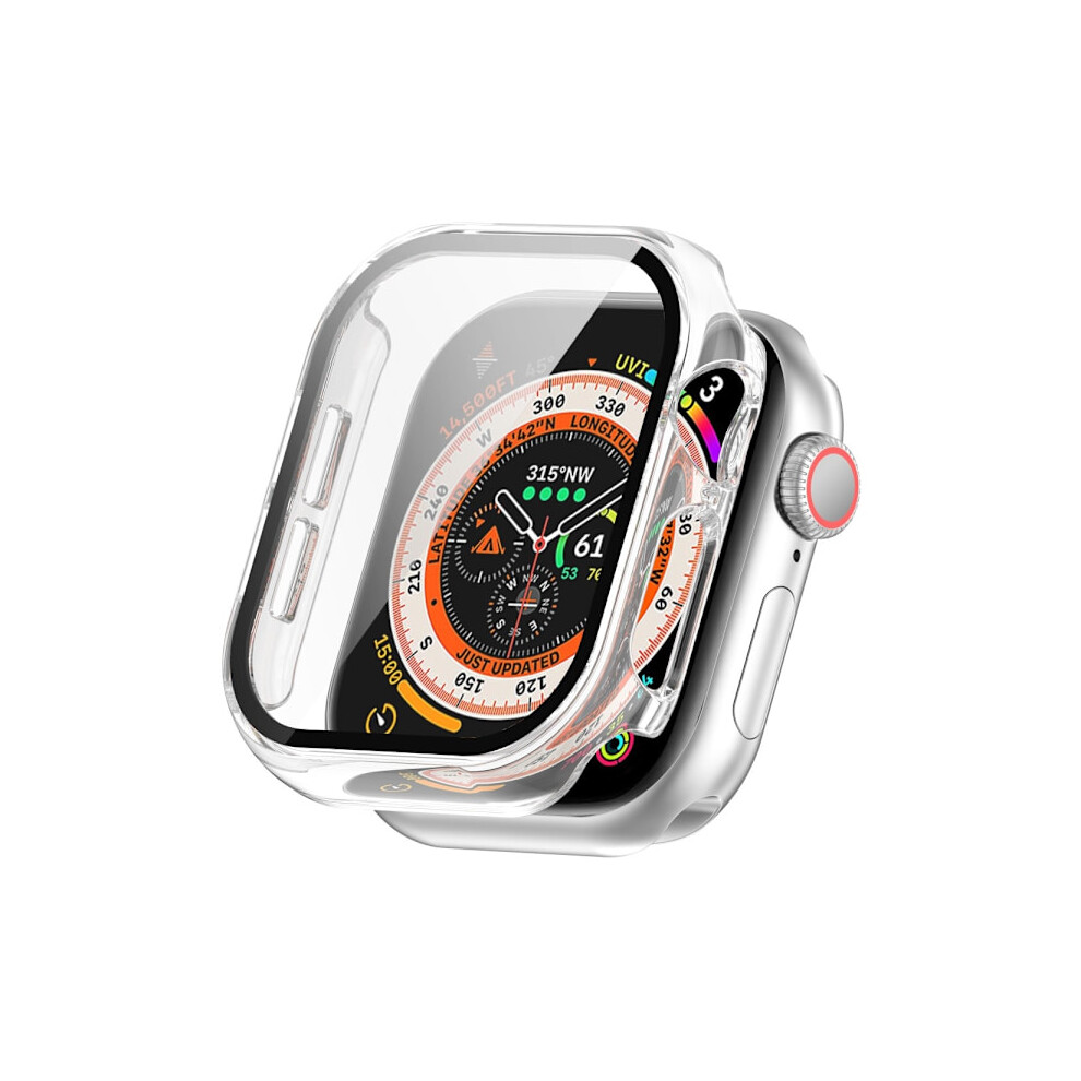 Compatible With Apple Watchwith Apple Watch 10 42 Mm Case With Screen Protector Tempered Glass Transparent 9322103544450