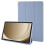 Compatible with Samsung Galaxy Tab A9+ Tri-fold TPU Leather Case Lavender Grey 1
