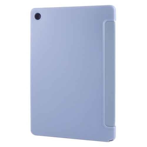 Compatible with Samsung Galaxy Tab A9+ Tri-fold TPU Leather Case Lavender Grey 2