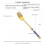 Stainless Steel Dinner Fork, 7.5-Inch 4