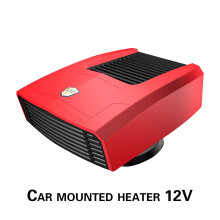 Autokachel 12V/24V 150W Draagbaar voor snelle verwarming van de voorruit & 2-in-1 standen met 360 draaibare voet