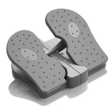 Mini stepmaskine, pedaltræner til under skrivebord, trappestepmaskine, foldbar fodpedal til fysioterapi, bærbar bentræner, lindrer åreknuder.