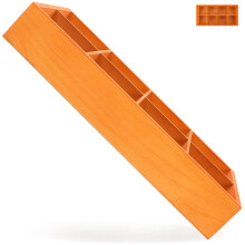 Scatola porta bustine di tè con scomparti, organizer, astuccio in legno per bustine di tè, scatola organizer per caffè