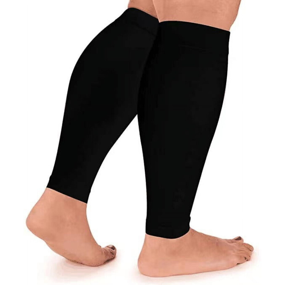 Yoyauz Plus Size Compression Socks, For Men And Women, 15-20mmHg Extra-wide Calf And Knee Length Stockings To Support Blood Circulation