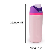 FreeSip 19Oz Blå Isolerad Rostfri Vattenflaska Med Lock Isolerad Rostfri Vattenflaska För Sport Och Resor Dreamy Field