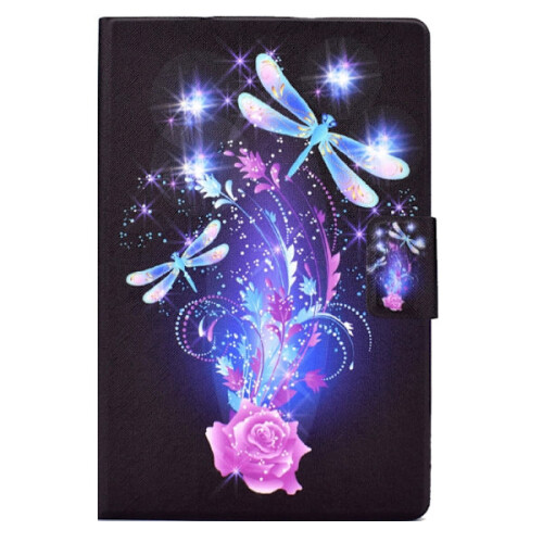 Capa de couro TPU com estampa de borboleta, compatível com Samsung Galaxy Tab A8.0 (2015) 1