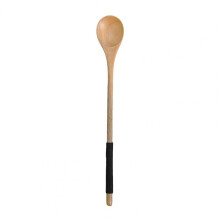Cuchara de madera de bambú, cucharilla de sopa, cucharón de té, cuchara de mango largo, cuchara de madera de lujo multifunción para remover en la