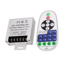 Receptor dimmer de alta corrente de 36A para fitas de LED, para uma experiência de iluminação aprimorada.