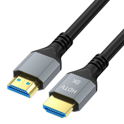 Συμβατό με 8K, καλώδιο 2.1, 4K@120Hz, 8K@60Hz, 48Gbps υψηλής ταχύτητας για καλώδιο βίντεο,