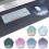 Mouse Pad Bluethy Gradient Cloud με εργονομικό στήριγμα καρπού από αφρό μνήμης, αντιολισθητικό 2