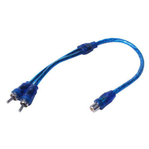 3 stk. lydforbindelse til 1 hun-til-2 han-adapter splitterkabel 2