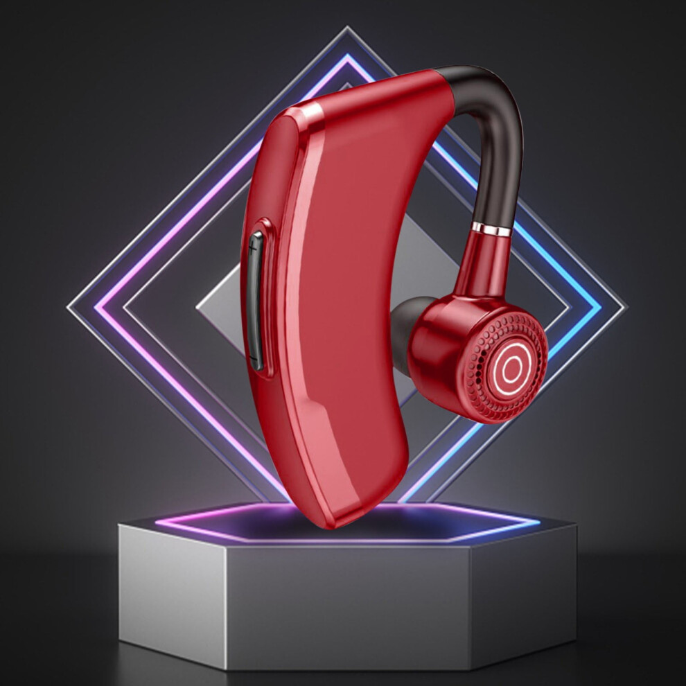 Eqwljwe New Bluetooth Headset Ear-Mounted Business Stereo Headset Hands-Free Sports Headset With Microphone Bluetooth Headset Holiday Clearance 9191629583881