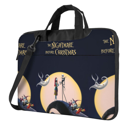 Τσάντα Laptop Nightmare Before Christmas, τσάντα ώμου Messenger για φορητό υπολογιστή ή tablet, κομψό,