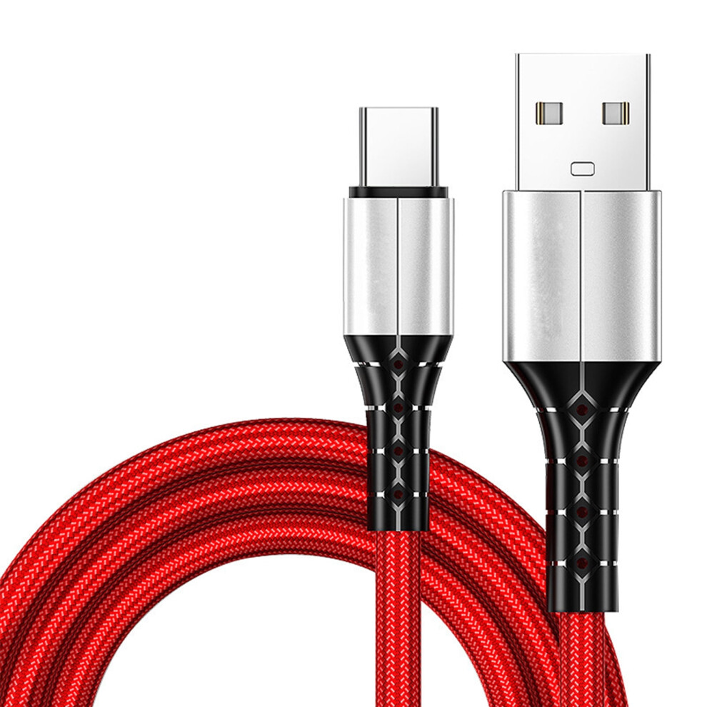 Welling 3A Nylon Safe Type-C Fast Charging Data Cable Charger Cord For Mobile Phone 9191629584413