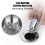 2 τεμάχια φίλτρο αποστράγγισης νιπτήρα με αναδυόμενο πώμα αποστράγγισης χωρίς 2