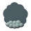 Mouse Pad Bluethy Gradient Cloud με εργονομικό στήριγμα καρπού από αφρό μνήμης, αντιολισθητικό 7