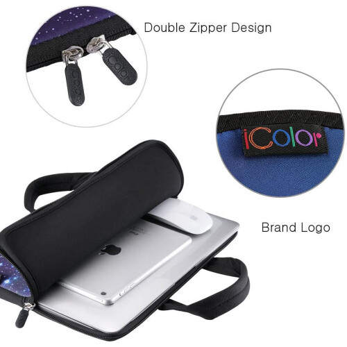 Bolsa de neoprene para tablets de 9,7, 10, 10,1 e 10,2 polegadas com alça. 1