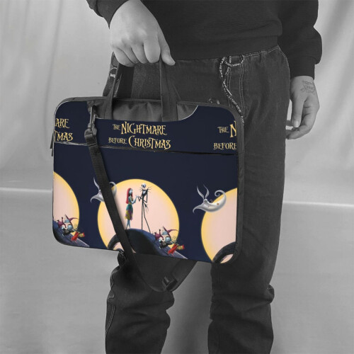 Τσάντα Laptop Nightmare Before Christmas, τσάντα ώμου Messenger για φορητό υπολογιστή ή tablet, κομψό, 1