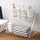 Stackable Cabinet Shelves Kitchen Counter Rack Organizer Multipurpose Storage Room Bedroom Bathroom Storage Rack 4