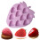 Καλούπι ψησίματος σιλικόνης, καλούπι ψησίματος φράουλα, σε σχήμα τροφίμων, 1