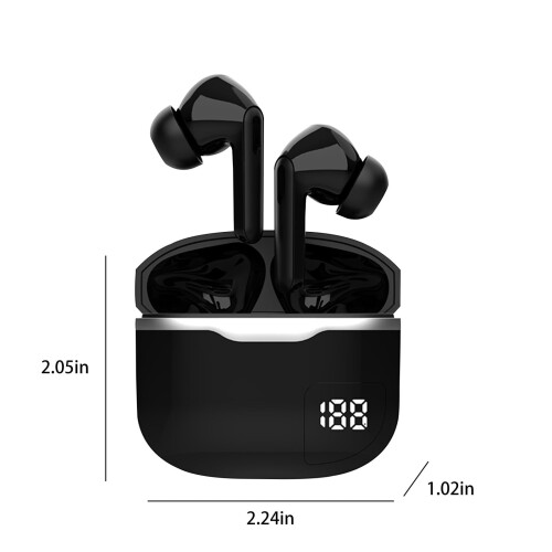 Ασύρματα ακουστικά Bluetooth Ozmmyan5.1 για ενδώτια χρήση με θήκη φόρτισης LED, χαμηλή 2