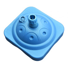 Water Filled Umbrella Base, Umbrella Stand, Free Standing, Durable 10kg Capacity Parasol Base Umbrella Holder for Garden Poolside Blue