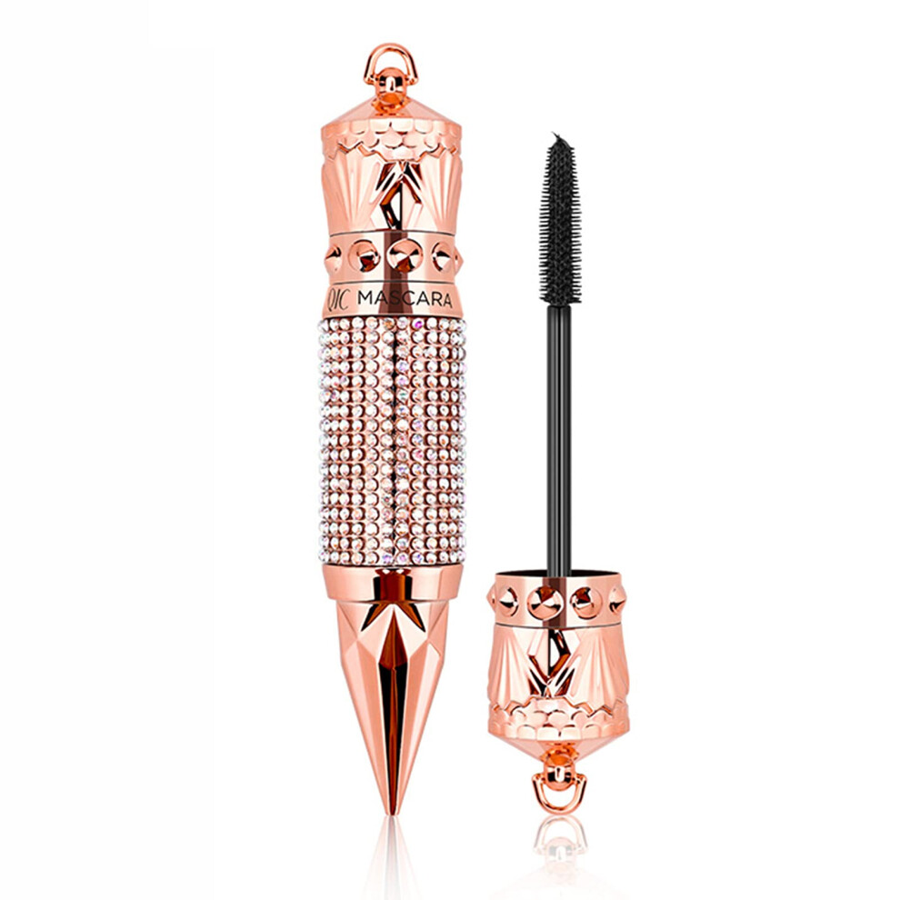 Black Waterproof Volumizing Mascara 8.5G Long Lasting Curling Smudge Resistant Dramatic Lashes